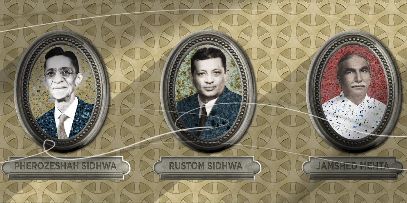 The Story of Bharat for Bharat Floorings and Tiles — founders' portrait animation frame