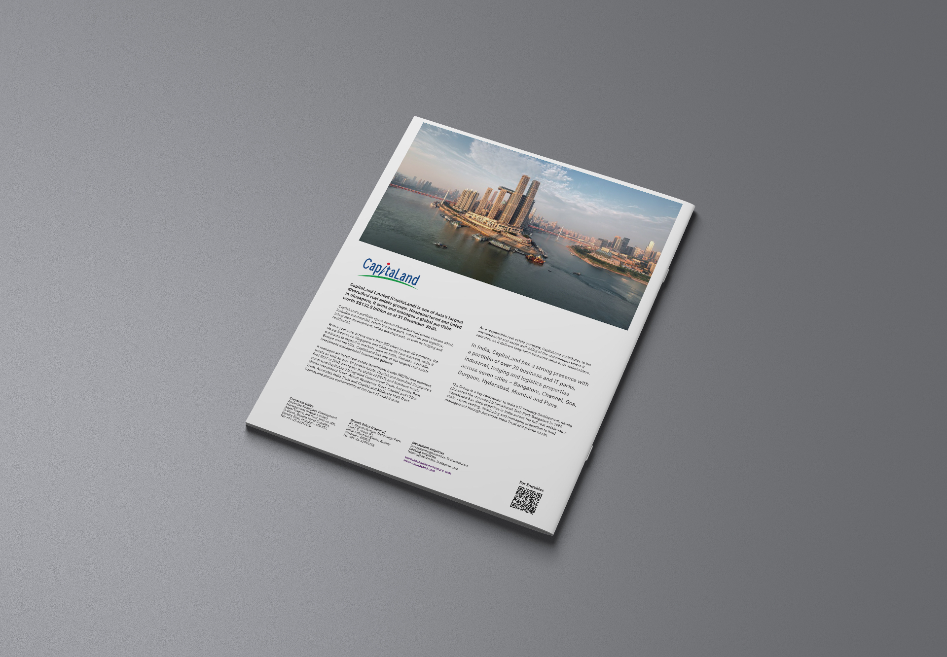 Ascendas Firstspace brand book