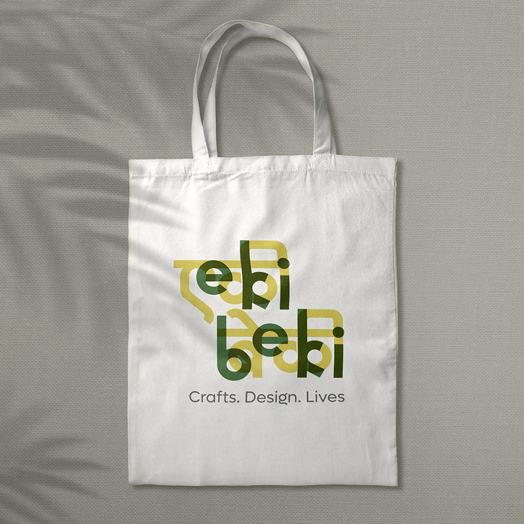 Eki Beki - Tote bag with brand identity