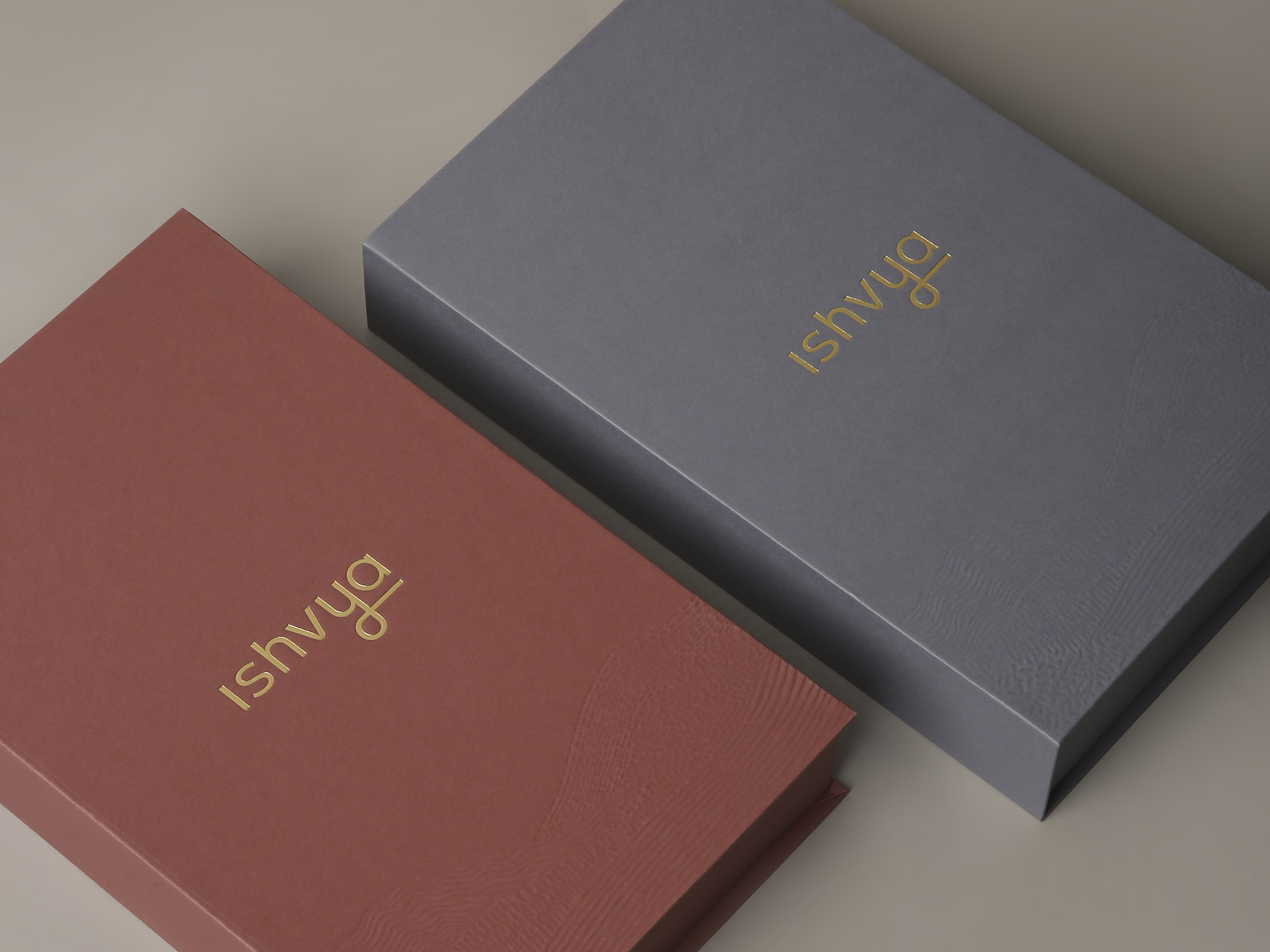 Ishvya packaging - two boxes