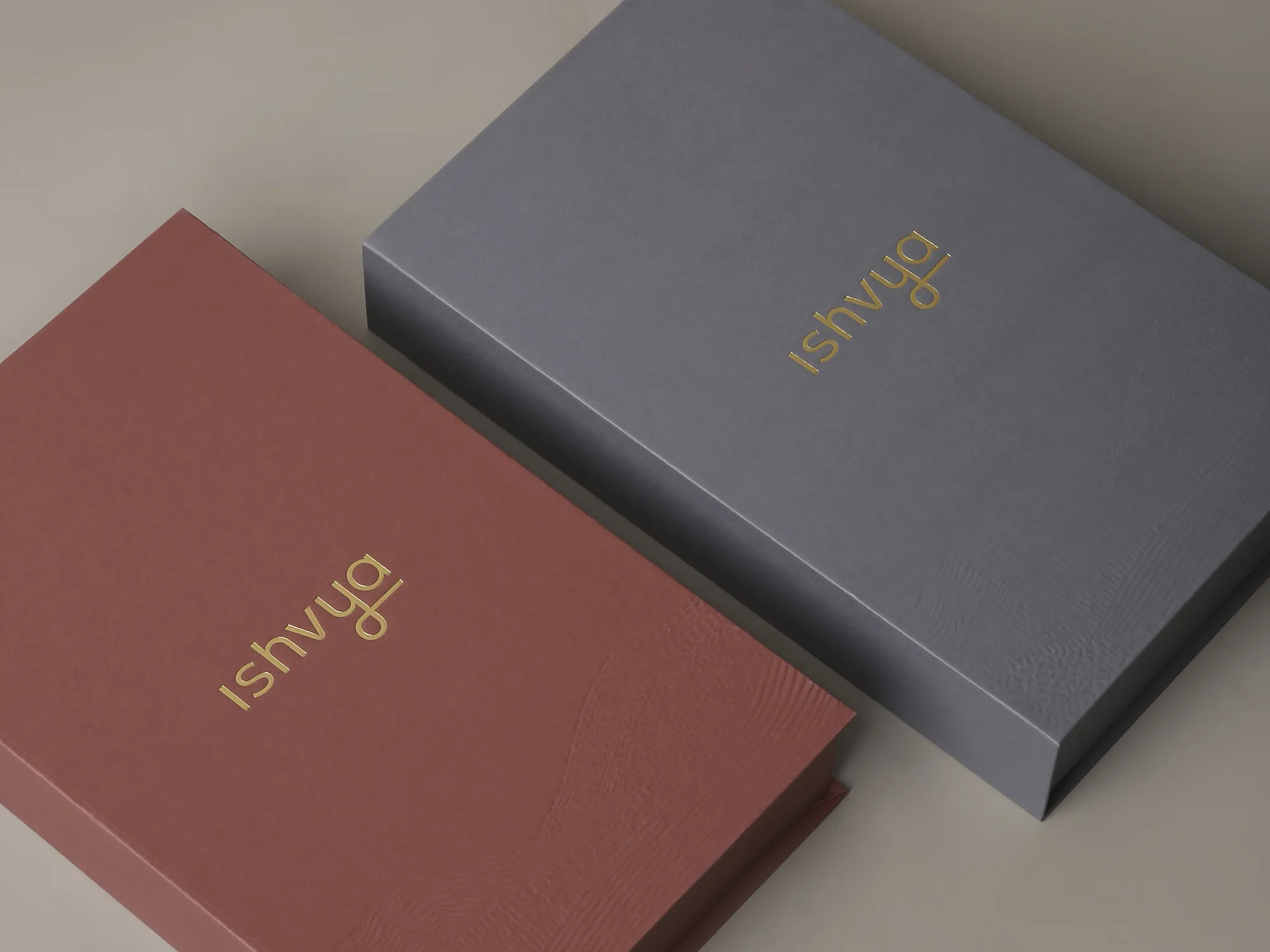 Ishvya packaging - two boxes