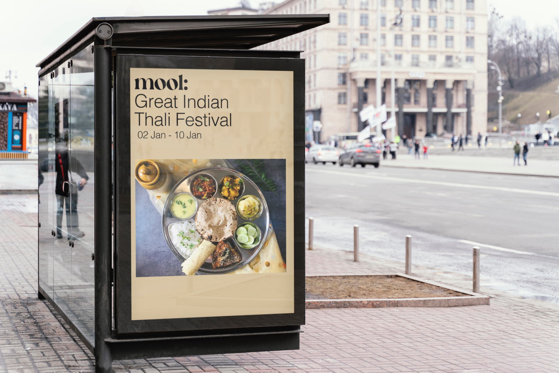 Mool - Great Indian Thali Festival billboard advertisement