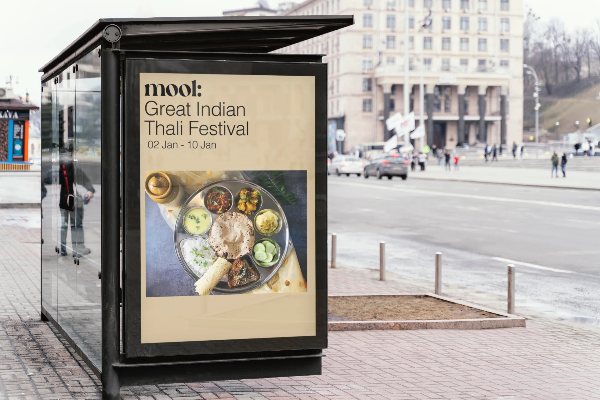 Mool - Great Indian Thali Festival billboard advertisement